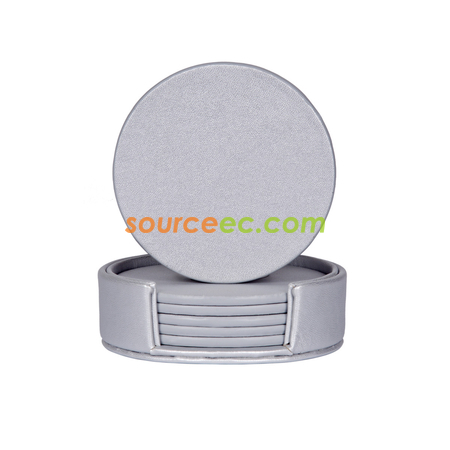 Customization Leather Suit Coaster Corporate Gifts