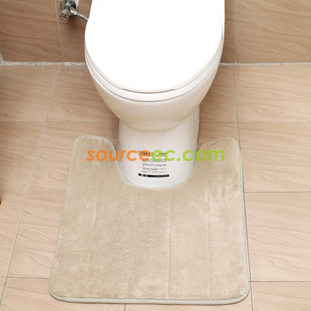 Customization U-shaped toilet floor mat Corporate Gifts