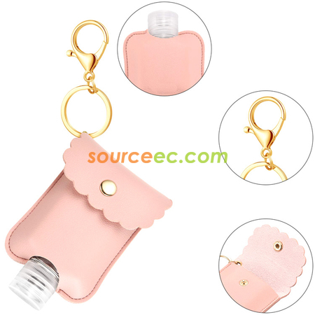 Customization Hand Sanitizer Leather Case Corporate Gifts