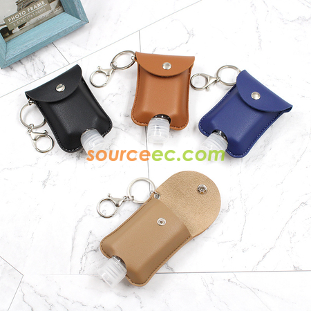 Customization Hand Sanitizer Leather Case Corporate Gifts