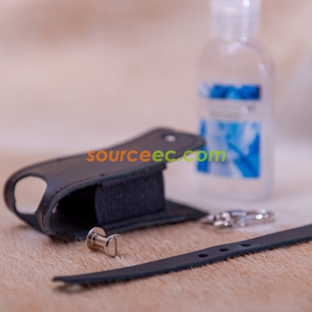Customization Hand Sanitizer Leather Case Corporate Gifts