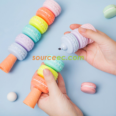 Customization Macaron Highlighter Corporate Gifts