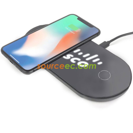 Customization Dual Wireless Charging Pads Corporate Gifts
