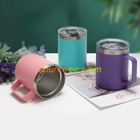 Customization Stainless Steel Vacuum Flask With Handle Corporate Gifts
