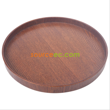 Customization Simple Round Wooden Pallet Corporate Gifts