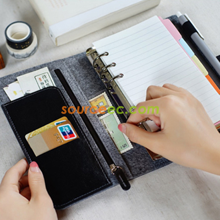 Customization Felt Notebook Corporate Gifts