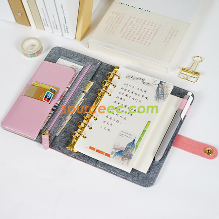 Customization Felt Notebook Corporate Gifts