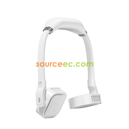Customization Double Head no Leaf Hanging Neck Fan Corporate Gifts