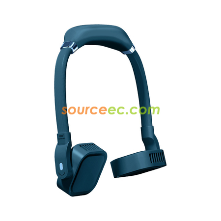 Customization Double Head no Leaf Hanging Neck Fan Corporate Gifts