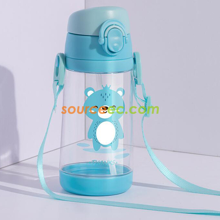Customization Tritan Children's Straw Strap Cup Corporate Gifts