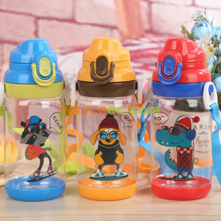 Customization 600ML Drop-Proof Children's Straw Cup Corporate Gifts