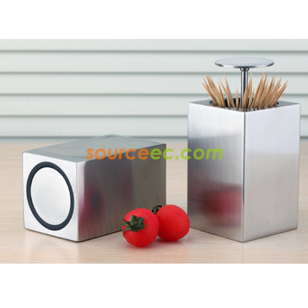 Customization Stainless Steel Portable Toothpick Bucket Corporate Gifts