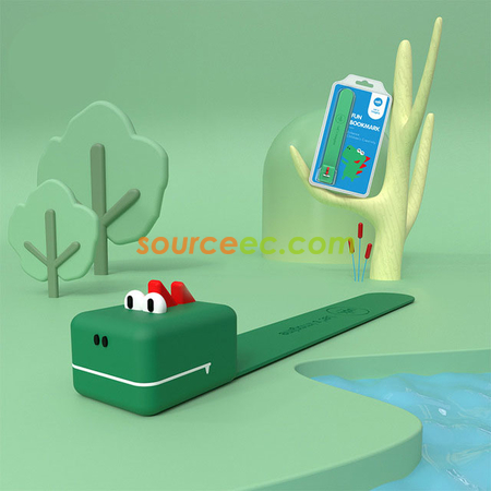 Customization Cartoon Silicone Bookmark Corporate Gifts