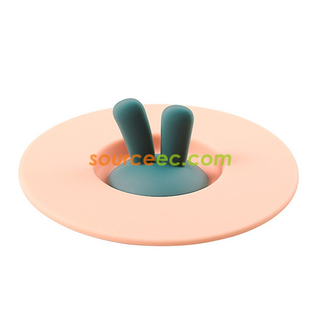 Customization Rabbit Ear Silicone Cup Lid Corporate Gifts