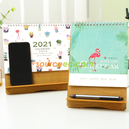 Customization Creative Wooden Calendar Corporate Gifts