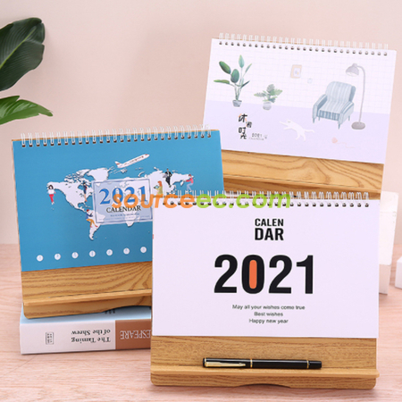 Customization Creative Wooden Calendar Corporate Gifts