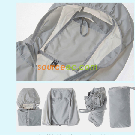 Customization New Stowable Lightweight Sunscreen Windbreaker Corporate Gifts