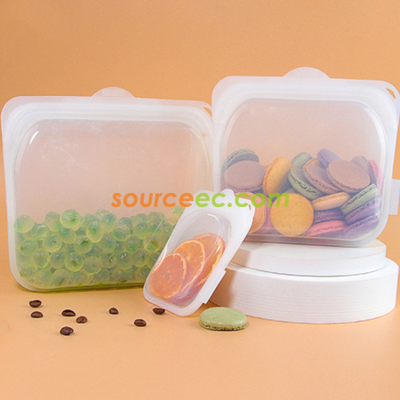 Customization Reusable Silicone Food Storage Bag Corporate Gifts