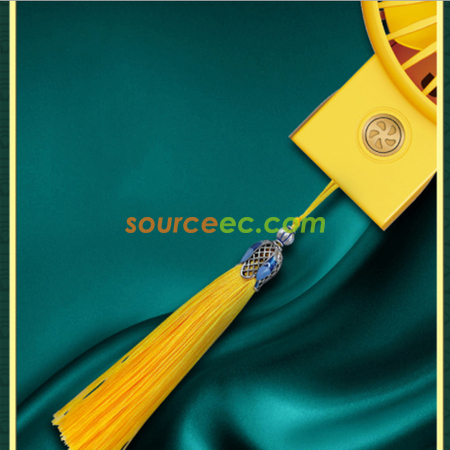 Customization Tassel Mini Fan Corporate Gifts