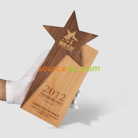 Customization Wood Trophy Corporate Gifts