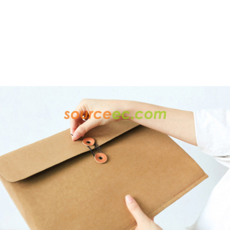 Customization Kraft Paper Tablet Bag Corporate Gifts