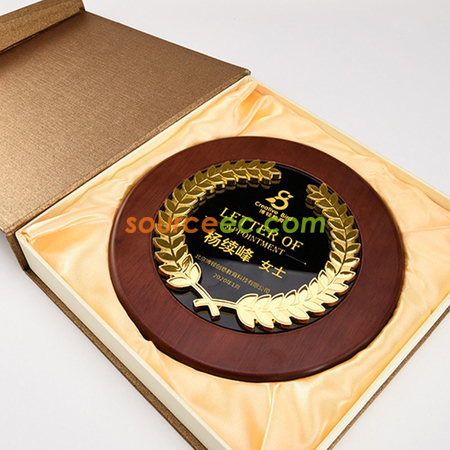Customization Wooden Plaque Corporate Gifts