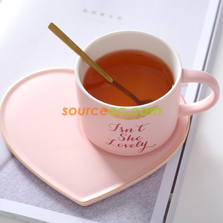 Customization Coffee Cup And Saucer Set Corporate Gifts