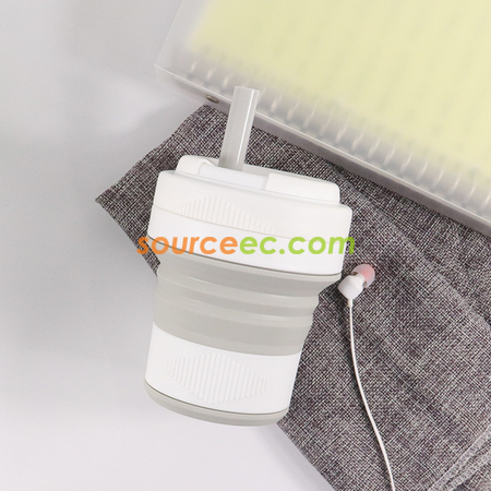 Customization 450ML Silicone Collapsible Coffee Cup Corporate Gifts