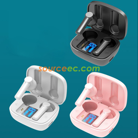 Customization Simple and stylish digital display bluetooth headset Corporate Gifts