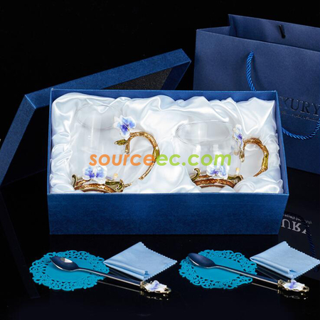 Customization Enamel Cup Set Corporate Gifts