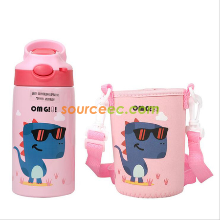 Customization 316 Stainless Steel Children's Straw Cup Corporate Gifts
