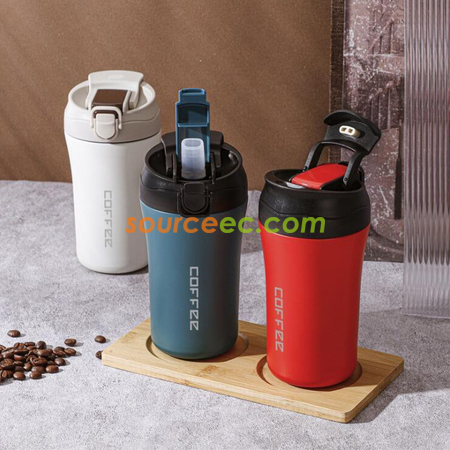 Customization Double Mouth Insulated Coffee Cup Corporate Gifts