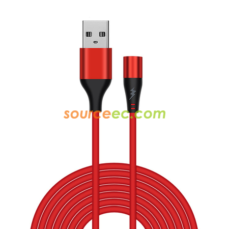 Customization Silica Gel Magnetic Suction Charging Wire Corporate Gifts