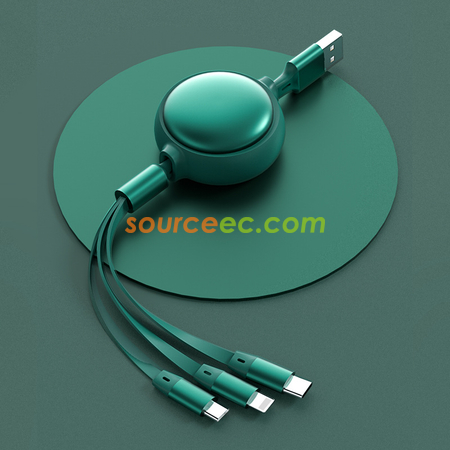 Customization Makaron Three In One Telescopic Data Line Corporate Gifts