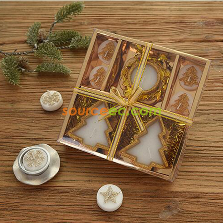 Customization Christmas Decorative Candles Corporate Gifts