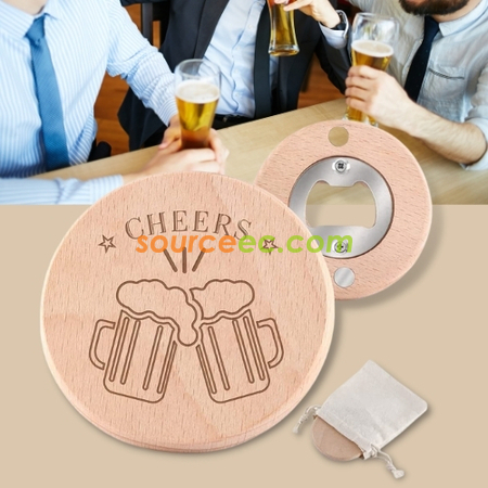 Customization Wooden Bottle Opener Corporate Gifts