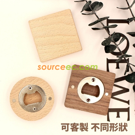 Customization Wooden Bottle Opener Corporate Gifts