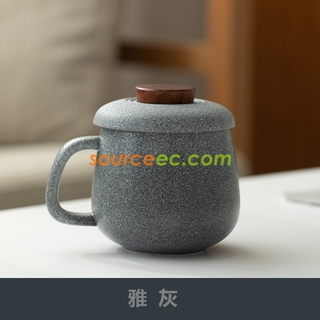 Customization Ceramic Cup With Infuser Corporate Gifts