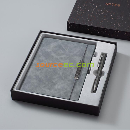 Customization Metal Inscription Notebook Corporate Gifts