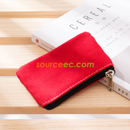Customization Canvas Coin Purse Corporate Gifts