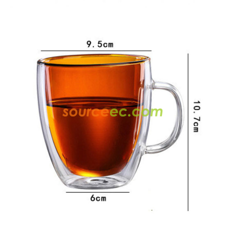 Customization Glass Mug Corporate Gifts