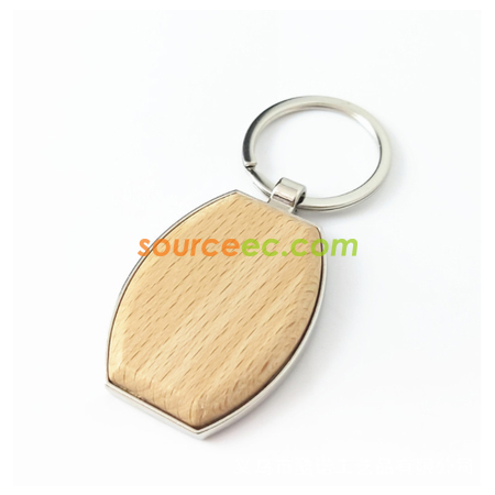 Customization Wooden Keychain Corporate Gifts