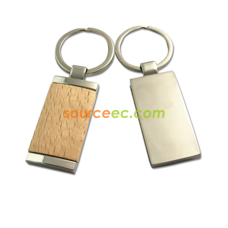 Customization Wooden Keychain Corporate Gifts