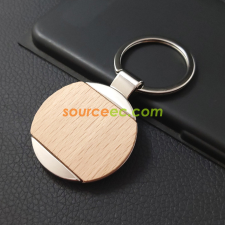 Customization Wooden Keychain Corporate Gifts