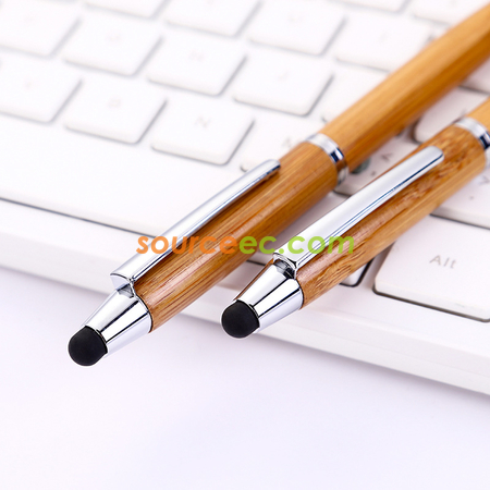Customization Touch Screen Bamboo Ballpoint Pen Corporate Gifts
