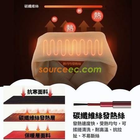Customization Graphene Smart Heating Scarf Corporate Gifts