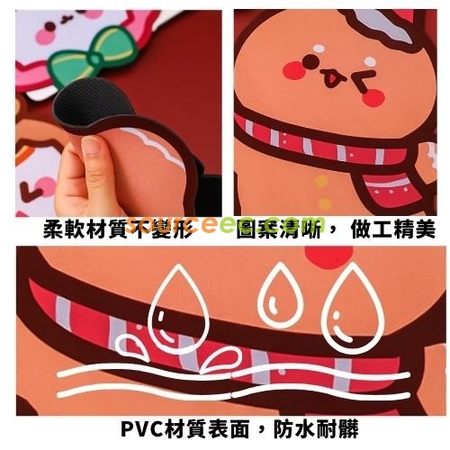 Customization Cartoon Christmas Mouse Pad Corporate Gifts