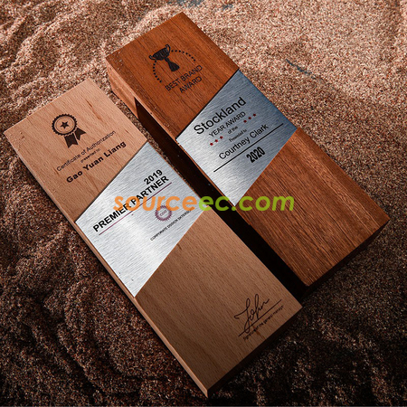 Customization Wood Trophy Corporate Gifts
