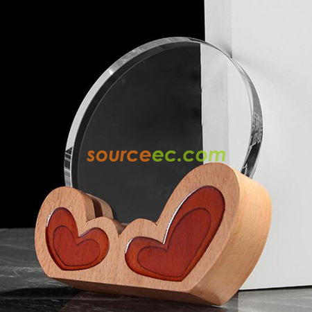 Customization Love Crystal Seat Corporate Gifts