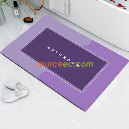 Diatomaceous Earth Absorbent Fast Drying Bath Mat